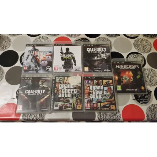 Vends Jeux Ps3