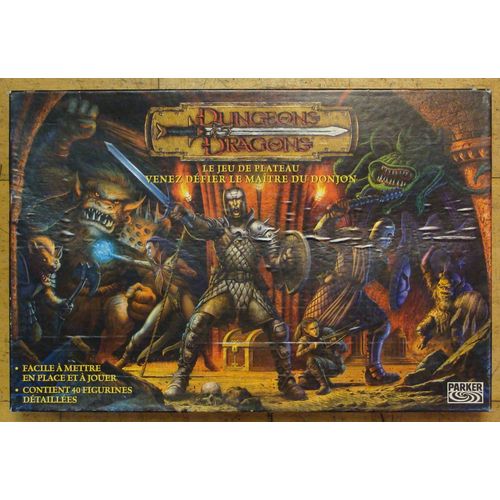Dungeons & Dragons : Le Jeu De Plateau : Venez Défier Le Maître Du Donjon ( Jeu Complet )