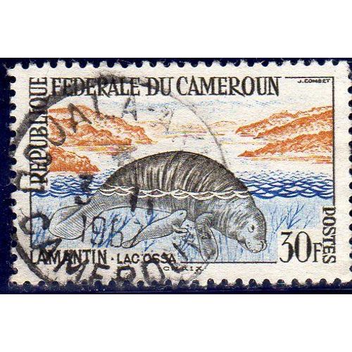Timbre-Poste Du Cameroun (Lamantin)