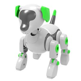 Robot Chien Jouet Diy Interactif Intelligent Jouets Éducatifs, Blanc