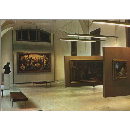 Carte Postale De Prague (République Tchèque) Prazsky Hrad - Le Château : La Galerie De Tableaux Du Château De Prague