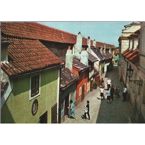 Carte Postale De Prague (République Tchèque) Prazsky Hrad - Le Château : La Ruelle D' Or