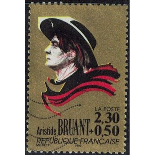 France 1990 Oblitéré Used La Chanson Française Aristide Bruant Y&t Fr 2649 Su
