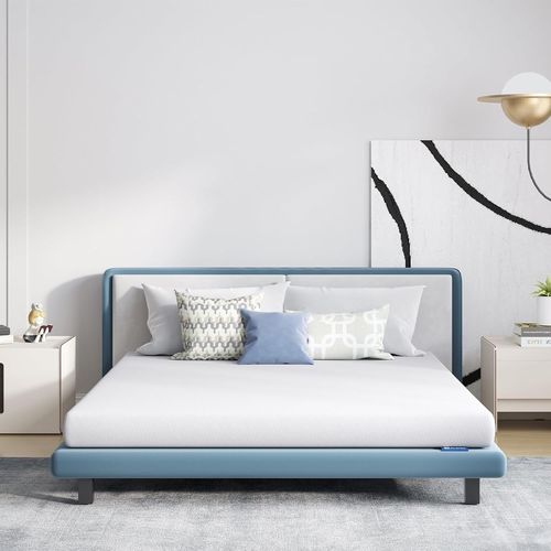 Matelas 90x200, 12.5 cm, Matelas Mousse à Mémoire de Forme en Gel, Matelas de Lit d'Adulte et d'enfant, Matelas Réversible à Deux Faces Utilisables, Amovible et Lavable, Sommeil Frais