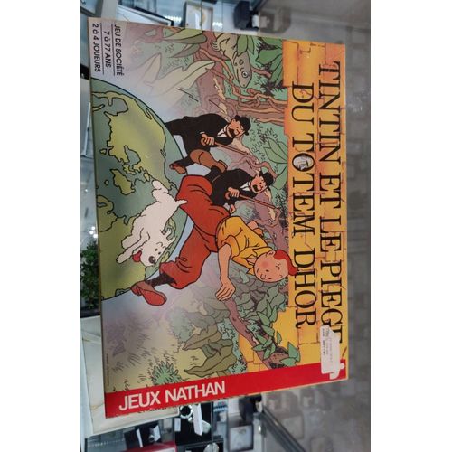 Tintin Et Le Piège Du Totem Dhor Jeu De Société
