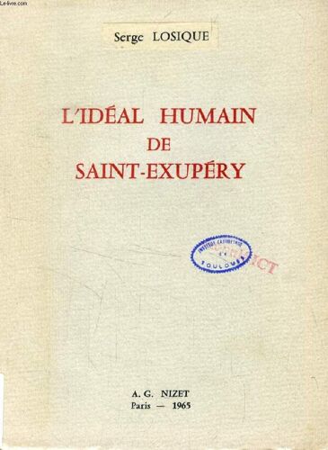 L'ideal Humain De Saint-Exupery