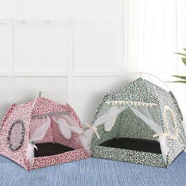 Cage Octogonale Portable Pliable Pour Animaux De Compagnie, Tente D'extérieur Pour Chiens Et Chats, Niche D'intérieur Pour Chiots Et Chatons, Facile À Utiliser