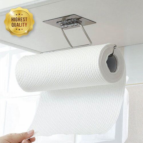Porte-serviettes en métal, étagère de rangement de papier toilette, cuisine en acier inoxydable, salle de bains, porte-serviettes, porte-serviettes à la maison