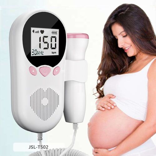 Moniteur De Fréquence Cardiaque Pour Bébé, Capteur De Fréquence Cardiaque Pour Femmes Enceintes, Affichage Lcd, Moniteur De Fréquence Cardiaque F¿Tale, Soins De Santé