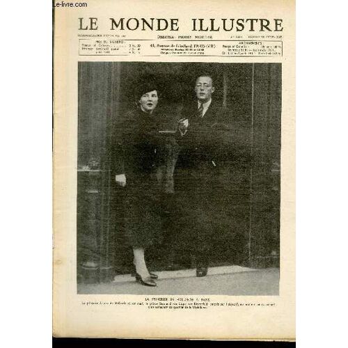 Le Monde Illustre N° 4138 Le Premier Prince Héritier De La Norvège Depuis Six Cents Ans