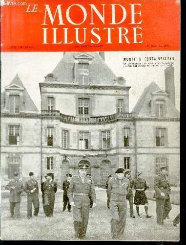 Le Monde Illustre N° 4487 Monty À Fontainebelau