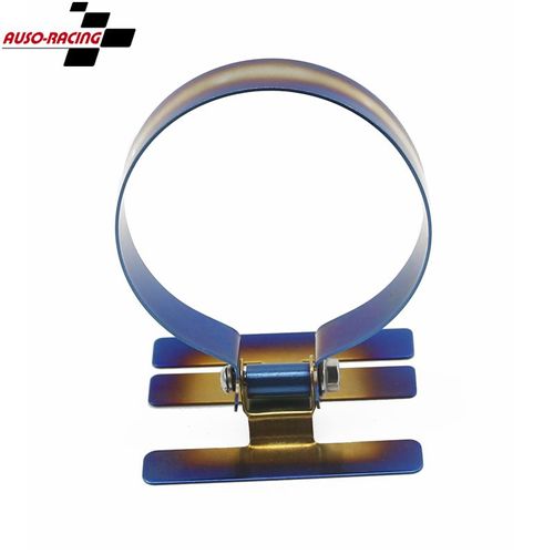 Jauge Universelle De Voiture Camion, Support De Compteur De Tableau De Bord, Support De Tasse Pivotant, Cuisson Bleu, 65mm