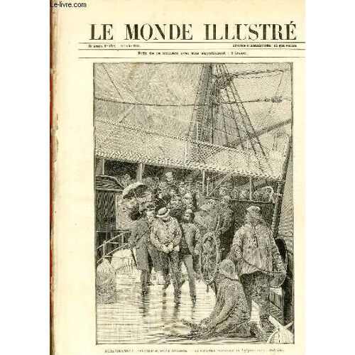 Le Monde Illustre N°1736 Débarquement D'eyraud À Saint-Nazaire
