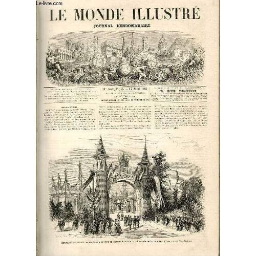 Le Monde Illustre N°535 Exposition Universelle