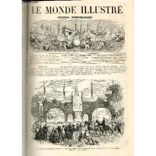 Le Monde Illustre N°439 Fêtes Navales De Portsmouth (Angleterre)
