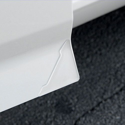 Couverture D'angle De Porte De Voiture En Silicone, 2 Pièces, Pare-Chocs, Protection Anti-Rayures, Anti-Rayures, Soins Automobiles, Bande Décorative Universelle