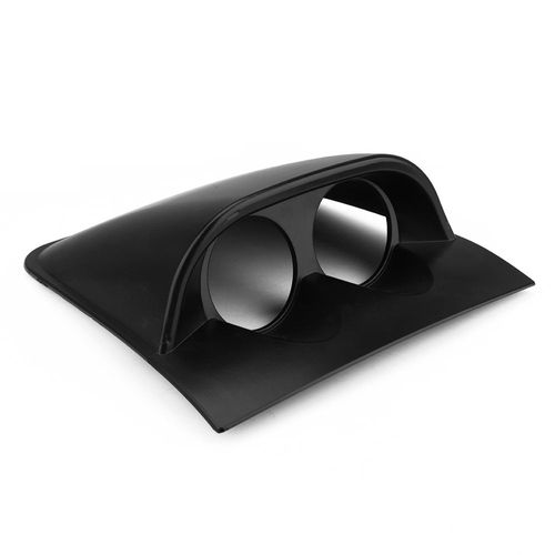 Double Trépied De Jauge À Triple Jauge, Tableau De Bord Universel, Fibre De Carbone Noire, Support De Montage De Jauge De Couleur, 2 Pouces, 52mm