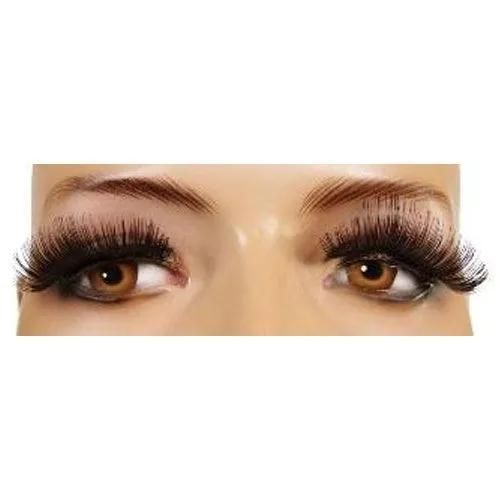 Faux Cils - Adulte - Noir - Accessoire Pour Déguisement Ou Soirée