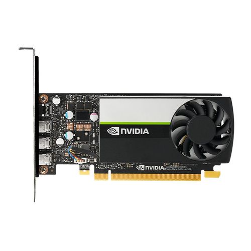 NVIDIA RTX T400 - Carte graphique - T400 - 4 Go GDDR6 - PCIe 3.0 x16 - 3 x Mini DisplayPort - boîtier marron