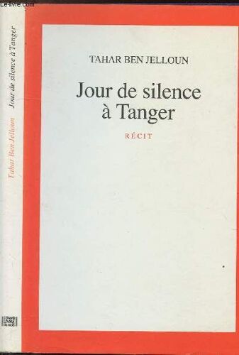 Jour De Silence A Tanger