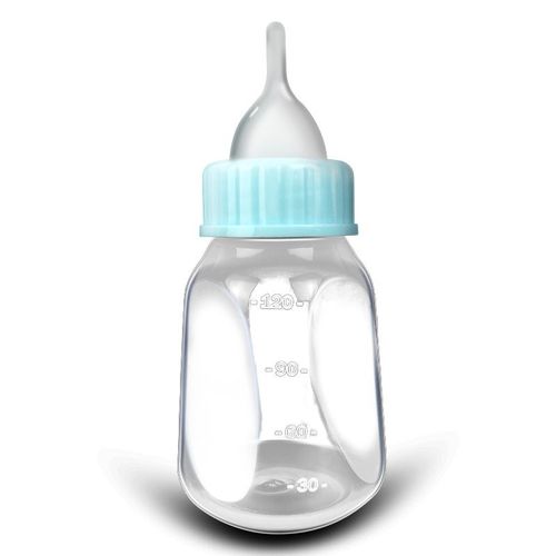 Biberon En Silicone Pour Animaux De Compagnie, 120ml, Biberon Pour Chiot, Chaton, Chien, Chat, Bébé, Allaitement, Eau, Lait, Avec Brosse De Nettoyage
