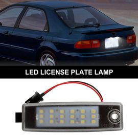 Accessoires De Rénovation D'ampoule Automobile, Plaque D'immatriculation, Lampe À Économie D'énergie Pour Toyota Hiace 6500 Vanguard Aca33w, 2 Pièces, 200 K