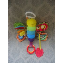 Freddie La Luciole Doudou Eveil En Peluche Grelot 25 Cm Lamaze