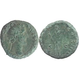Rome - Dupondius - Antonin Le Pieux - 156-157 Ad - Jupiter Tenant Une Foudre Et Un Sceptre - Ric.968 - 14-145