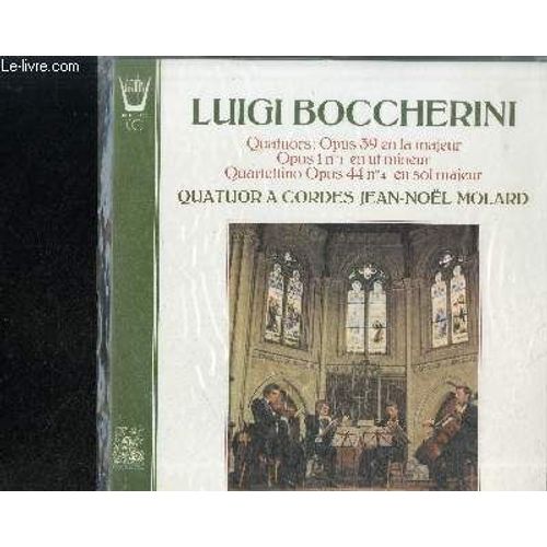 Disque Vinyle 33t : Quator A Cordes : Opus 39 En La Majeur, Opus 1 N°1 En Ut Mineur, Quartettino Opus 44 N°4 En Sol Majeur