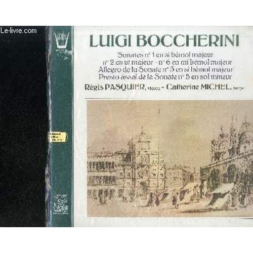 Disque Vinyle 33t : Sonates N°1 En Si Bémol Majeur, N°2 En Ut Majeur - N°6 En Mi Bémol Majeur, Allegro De La Sonate N°3 En Si Bémol Majeur, Presto Assaï De La Sonate N°5 En Sol Mineur
