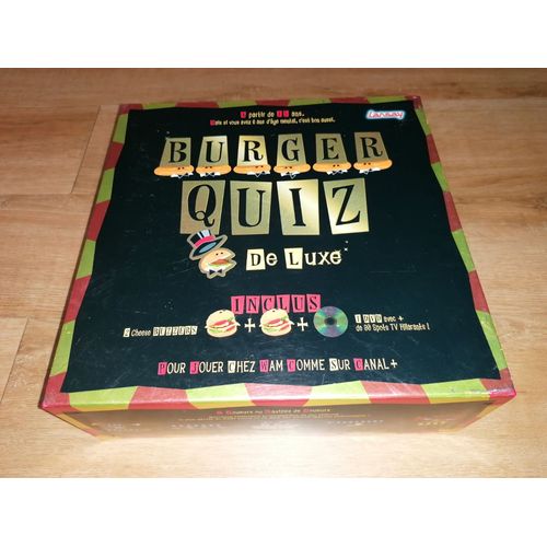 Lansay Édition De 2002 - Burger Quiz De Luxe