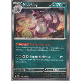 Carte Pokémon - Nidoking - 034/165 - Holo-Rare - Ev3,5 151 Mew