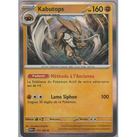 Carte Pokémon - Kabutops - 141/165 - Holo-Rare - Ev3,5 Mew - 151 -