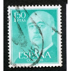 Timbre Oblitéré Espana, Correos, 1.50 Ptas
