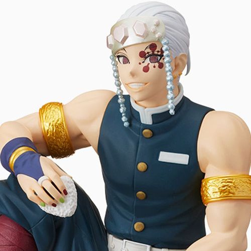 Demon Slayer Kimetsu No Yaiba - Figurine Tengen Uzui Premium Chokonose