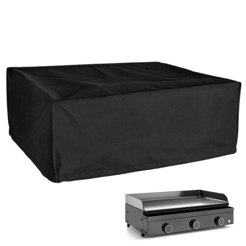 Linxor - Housse, Bâche De Protection Pour Plancha, Imperméable, Anti Uv - 60 X 50 X 25 Cm - Noir