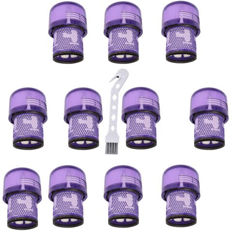 Filtre de Remplacement HEPA pour Dyson | Brosse nettoyante | Accessoire Compatible avec Aspirateurs Dyson V11 | V15 | Lavable et Réutilisable | SOS ACCESSOIRE (11) Aspirateur ( )
