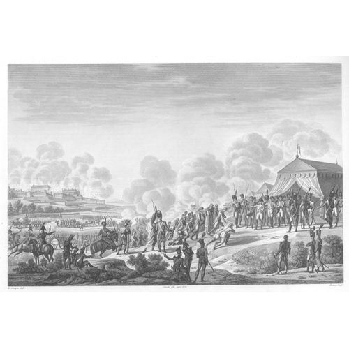 Rare Gravure Carle Vernet Guerre D'espagne Bombardement Madrid 14 Decembre 1808 Napoleon Bonaparte 1840
