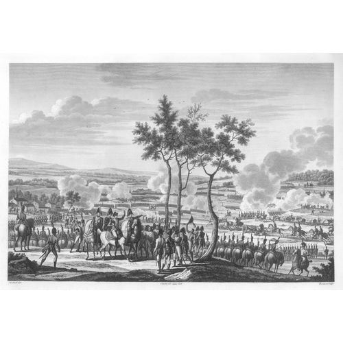 Rare Gravure Carle Vernet Campagne D'allemagne Bataille De Abensberg 20 Avril 1809 Napoleon Bonaparte 1840