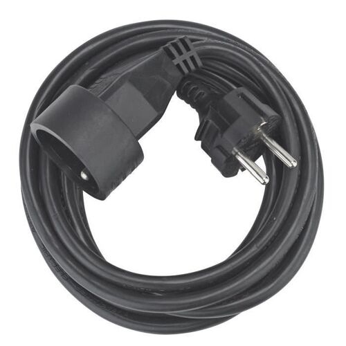 DEBFLEX Rallonge 3 m 16 A noir