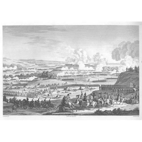 Rare Gravure Carle Vernet Campagne De Prusse Bataille De Iena 14 Octobre 1806 Napoleon Bonaparte 1840
