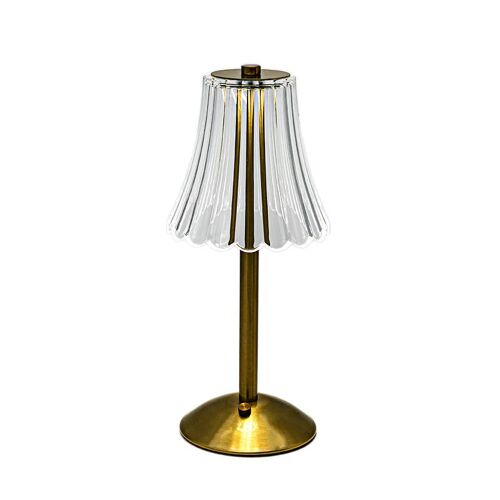 Lampes De Table Led Sans Fil, Lampe De Table Avec Batterie, 3 Couleurs Lampe Cristal Lampe De Chevet Portable, Dimmable, Belle Lampe Pour Salon?Lampe Moderne?