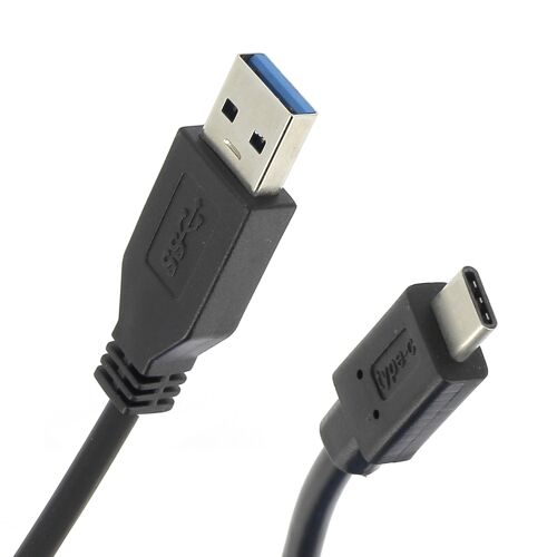 Câble USB-C 3.0 Long 2 Metres Pour HTC - HUAWEI - LENOVO - MOTOROLA - ONEPLUS - SAMSUNG - SONY - WILEYFOX