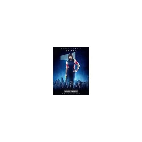 7 Seven Sisters Lundi - Tommy Wirkola - Noomi Rapace - Willem Dafoe - Affiche De Cinéma Pliée 120x160 Cm