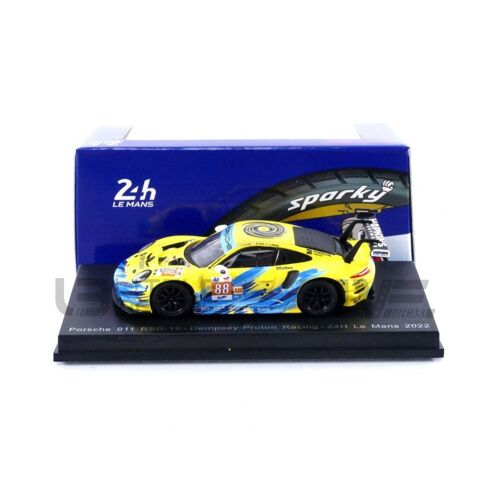 Sparky 1/64 Y277 Porsche 911 Rsr-19 - Le Mans 2022 Diecast Modelcar-Sparky