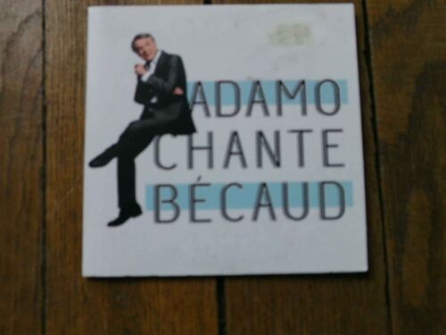Salvatore Adamo Chante Becaud Cd Cartonné 15 Titres