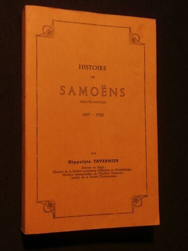 Histoire De Samoëns (1167-1792)