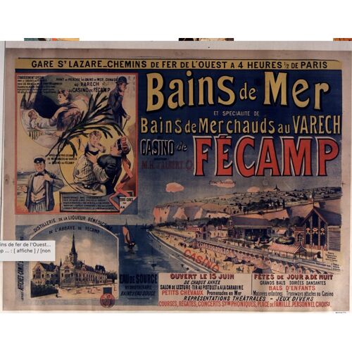 Affiche Fecamp