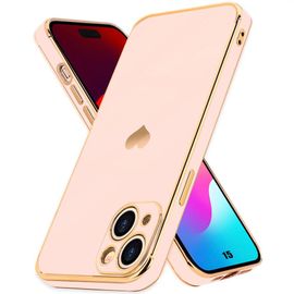 Coque Silicone Pour Iphone 15 Rose Avec Motif Coeur Antichoc Ultra Léger Anti-Rayures - E.F.Connection