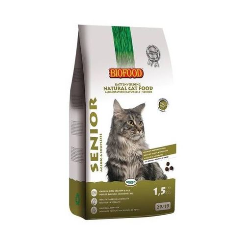 Biofood Senior Alimentation Naturelle Et Complète Pour Chat Senior - 1,5kg